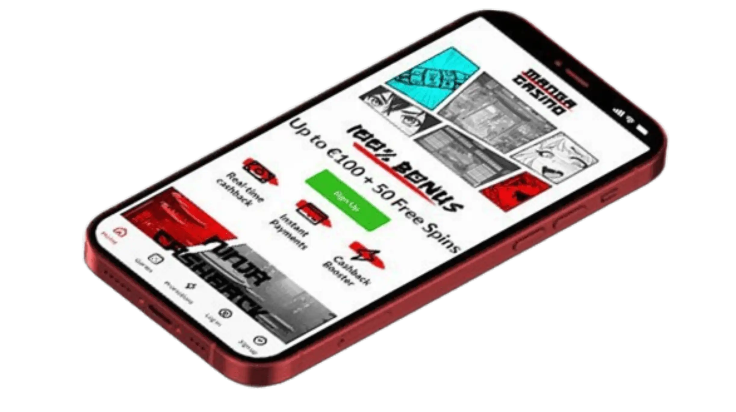 Manga Casino App-schermafbeelding